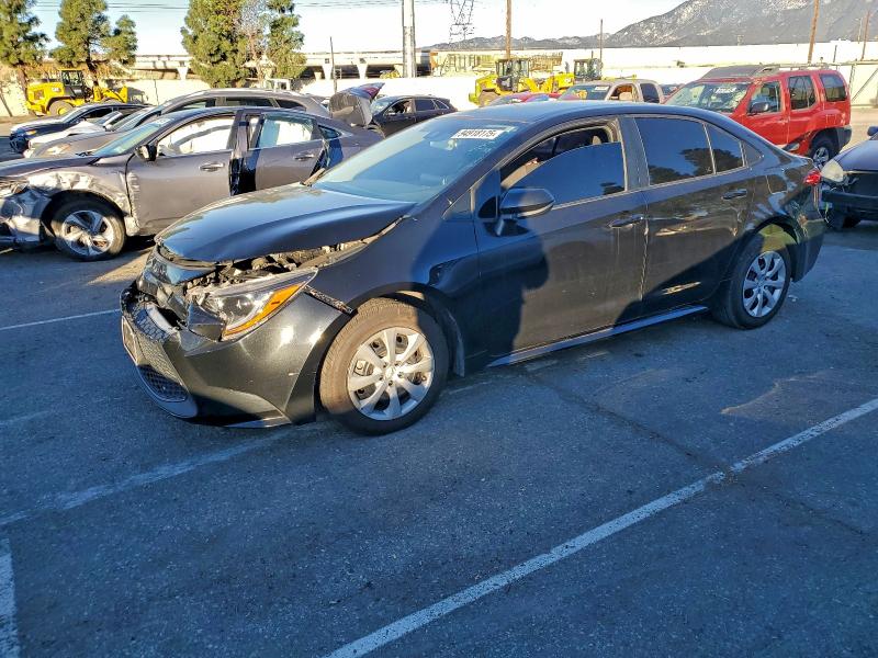 TOYOTA COROLLA LE 2022 with VIN 5YFEPMAE9NP384425 - Photo from auction