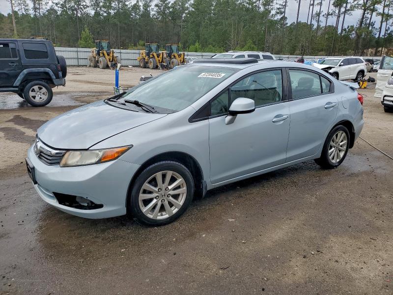 HONDA CIVIC EX 2012 with VIN 19XFB2F84CE302206 - Photo from auction