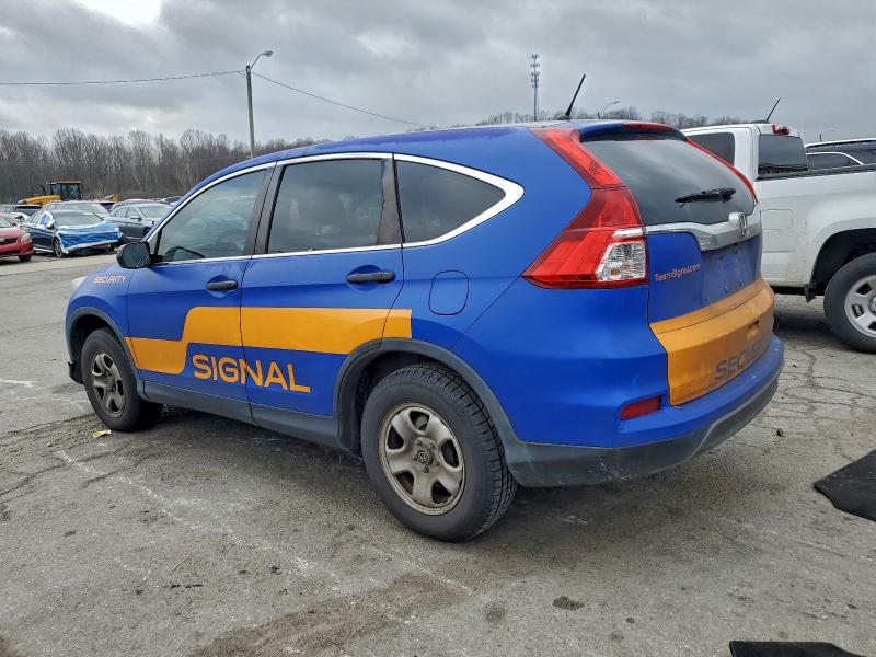 Photo 2 from auction – 2015 HONDA CR-V LX with VIN 3CZRM3H35FG706925