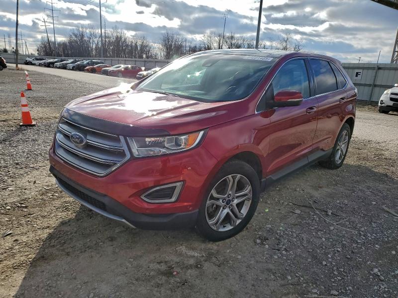 FORD EDGE TITAN 2015 with VIN 2FMPK4K95FBC32401 - Photo from auction