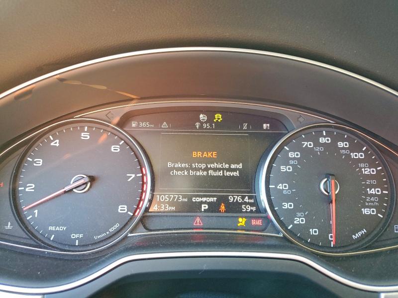 Photo 9 from auction – 2018 AUDI Q7 PREMIUM with VIN WA1LHAF76JD001657
