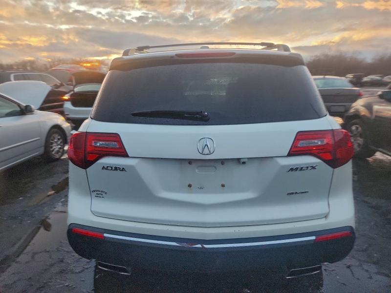 Photo 6 from auction – 2011 ACURA MDX TECHNO with VIN 2HNYD2H6XBH513874