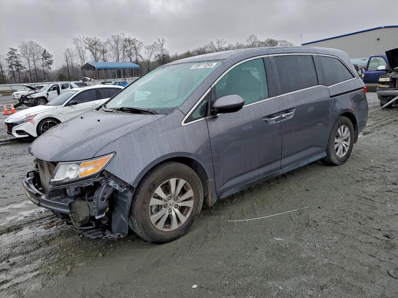 HONDA ODYSSEY EX 2017 with VIN 5FNRL5H44HB017108 - Photo from auction