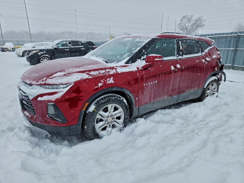 CHEVROLET BLAZER 2LT 2021 with VIN 3GNKBHRSXMS524896 - Photo from auction
