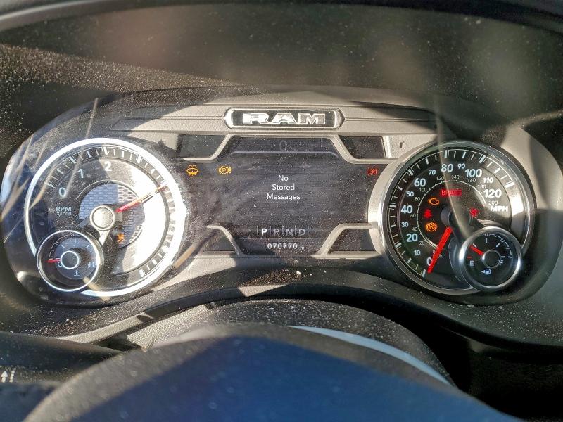 Photo 9 from auction – 2021 RAM 1500 BIG H with VIN 1C6RRFFG1MN578919