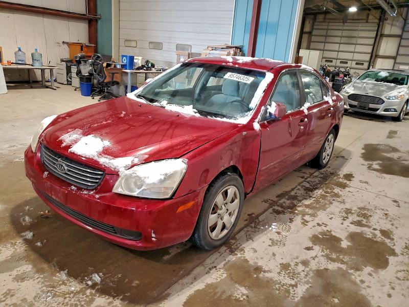 KIA OPTIMA LX 2007 with VIN KNAGE123075085820 - Photo from auction