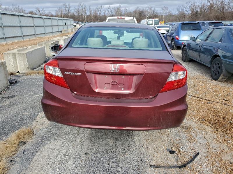 Photo 6 from auction – 2012 HONDA CIVIC EX with VIN 19XFB2F84CE091265