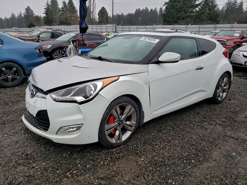 HYUNDAI VELOSTER 2013 with VIN KMHTC6AD1DU096014 - Photo from auction