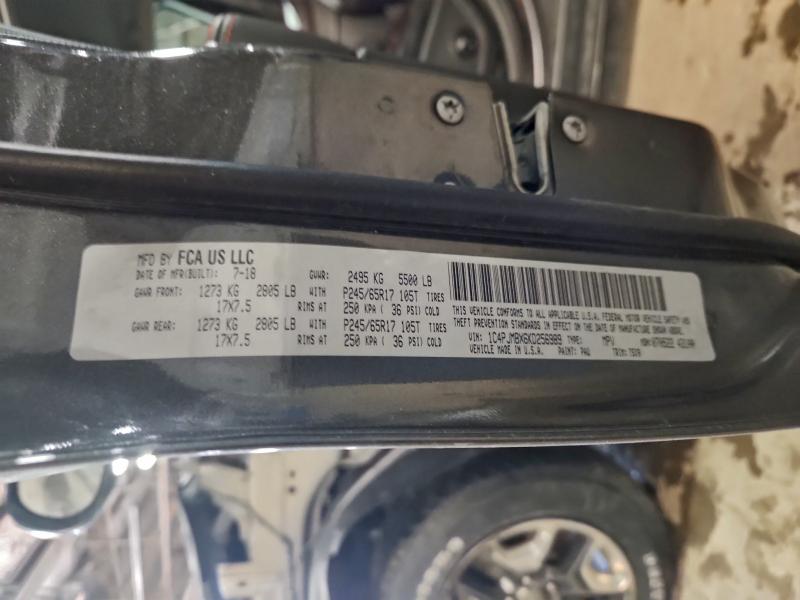 Photo 14 from auction – 2019 JEEP CHEROKEE T with VIN 1C4PJMBX6KD256989