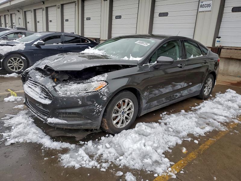 FORD FUSION S 2015 with VIN 1FA6P0G79F5117540 - Photo from auction