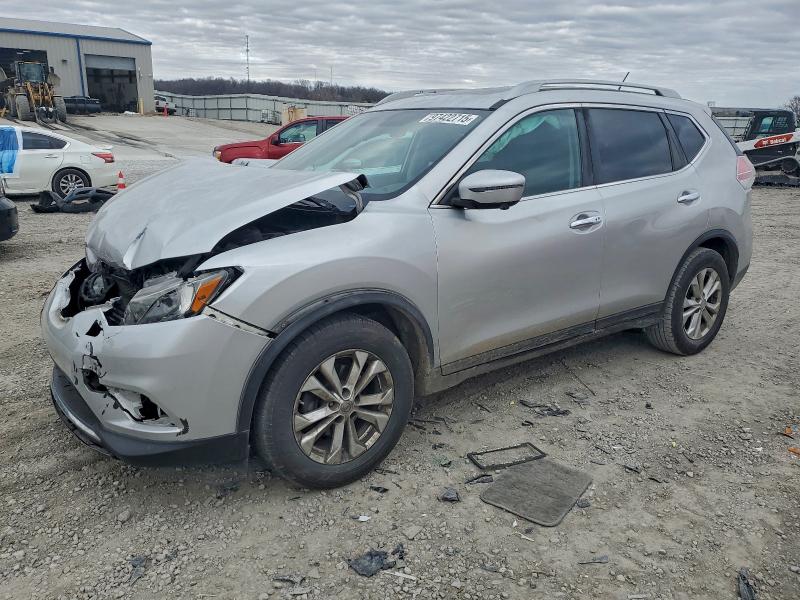 NISSAN ROGUE S 2016 with VIN 5N1AT2MT9GC742154 - Photo from auction