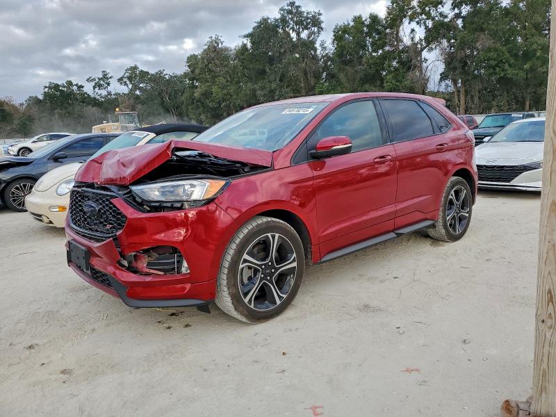 FORD EDGE ST 2022 with VIN 2FMPK4APXNBA48408 - Photo from auction