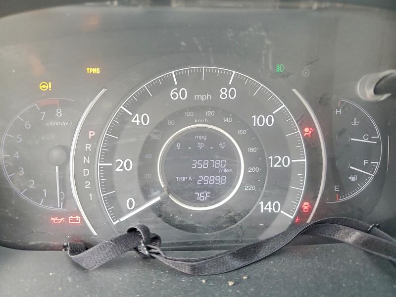 Photo 9 from auction – 2013 HONDA CRV EXL with VIN 5J6RM3H79DL003041