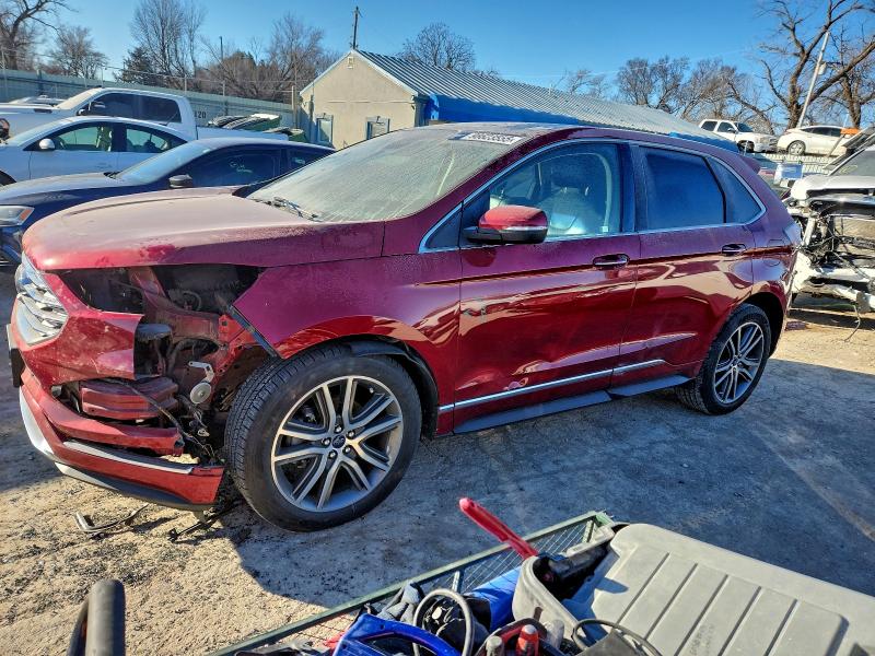 FORD EDGE TITAN 2019 with VIN 2FMPK3K96KBC47591 - Photo from auction