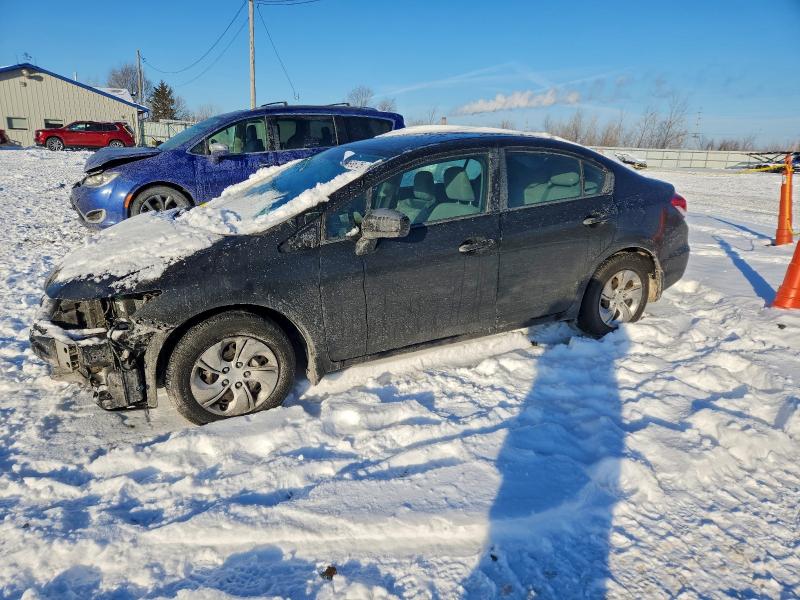 Photo 1 from auction – 2014 HONDA CIVIC LX with VIN 19XFB2F58EE000426