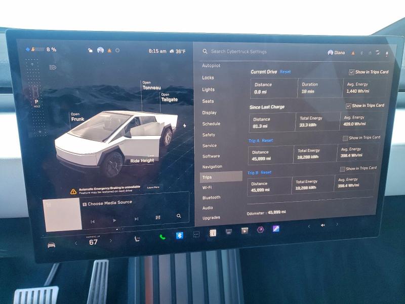 Photo 9 from auction – 2024 TESLA CYBERTRUCK with VIN 7G2CEHEEXRA020542