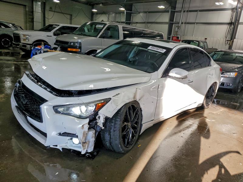 INFINITI Q50 BASE 2015 with VIN JN1BV7AR2FM417477 - Photo from auction