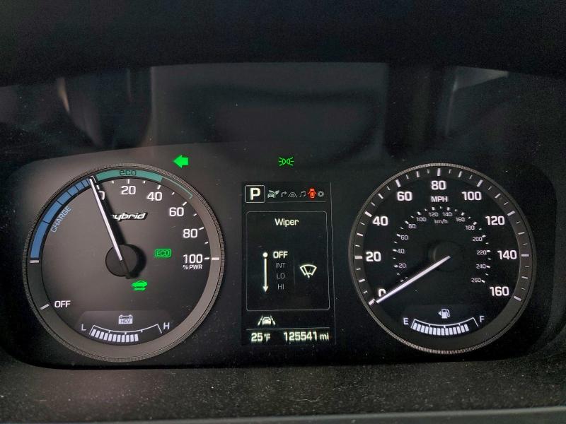 Photo 9 from auction – 2017 HYUNDAI SONATA HYB with VIN KMHE34L34HA064358