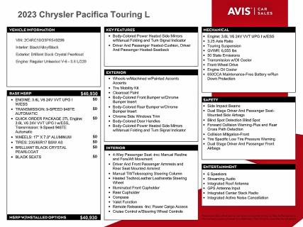 Photo 13 from auction – 2023 CHRYSLER PACIFICA with VIN 2C4RC1BG3PR549299