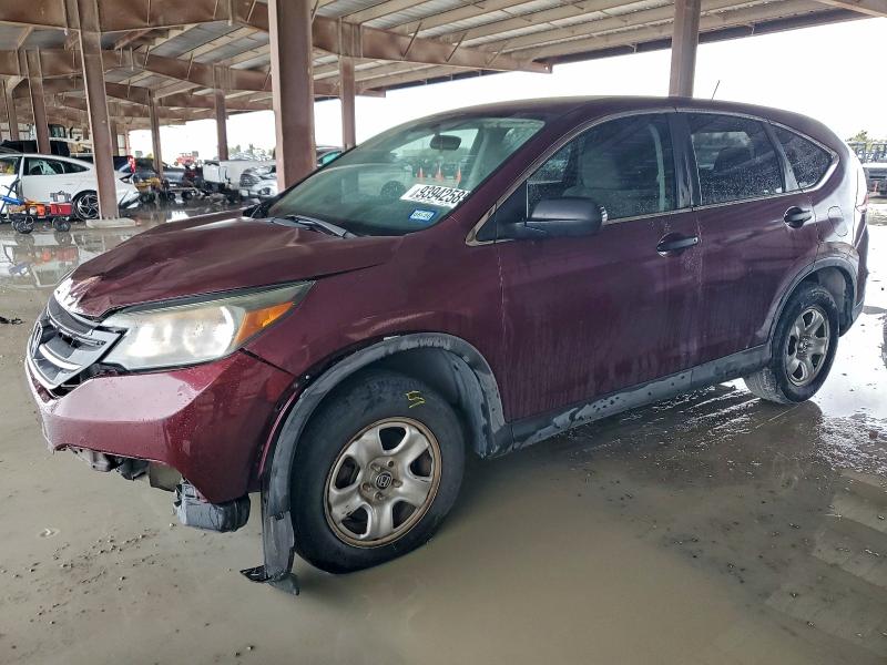 Photo 1 from auction – 2012 HONDA CR-V LX with VIN 5J6RM3H36CL017488
