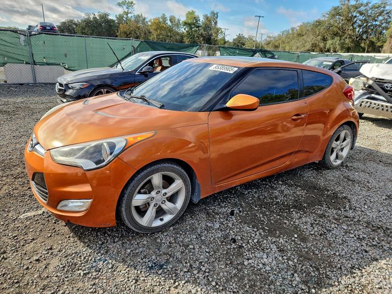 HYUNDAI VELOSTER 2014 with VIN KMHTC6AD2EU217179 - Photo from auction