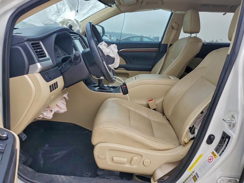 Photo 7 from auction – 2017 TOYOTA HIGHLANDER with VIN 5TDYZRFH5HS231205