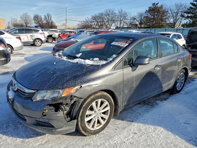 HONDA CIVIC EX 2012 with VIN 19XFB2F82CE026074 - Photo from auction