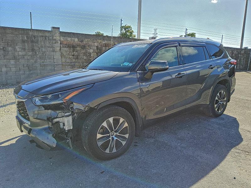 Photo 1 from auction – 2021 TOYOTA HIGHLANDER with VIN 5TDGZRBH9MS068618
