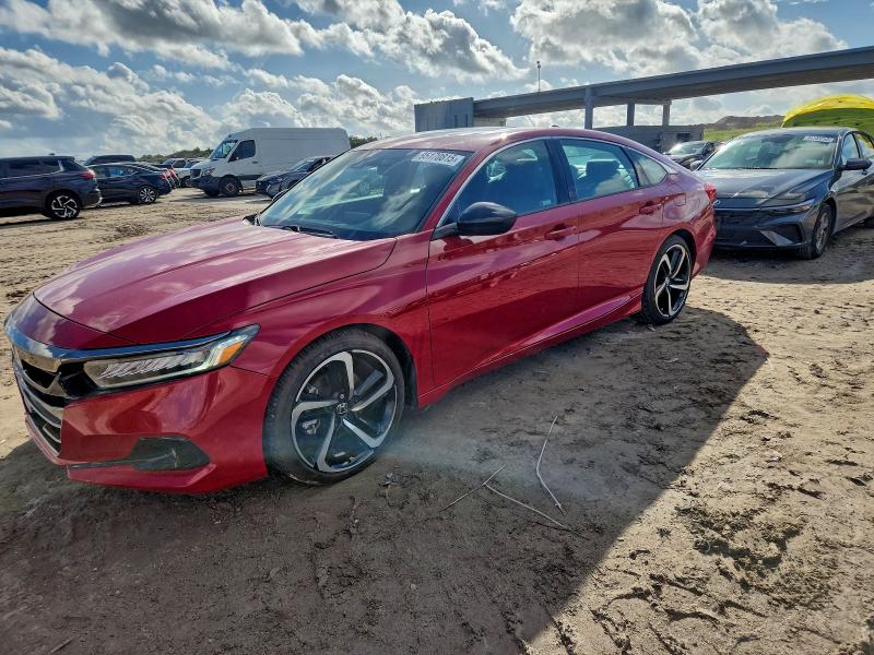 Photo 1 from auction – 2021 HONDA ACCORD SPO with VIN 1HGCV2F35MA008317
