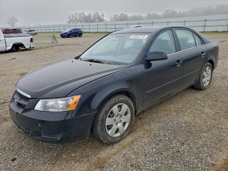 HYUNDAI SONATA GLS 2007 z numerem VIN 5NPET46C47H200043 - Zdjęcie z aukcji