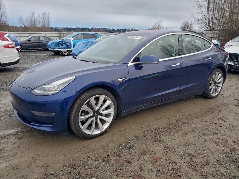TESLA MODEL 3 2018 with VIN 5YJ3E1EB8JF121828 - Photo from auction