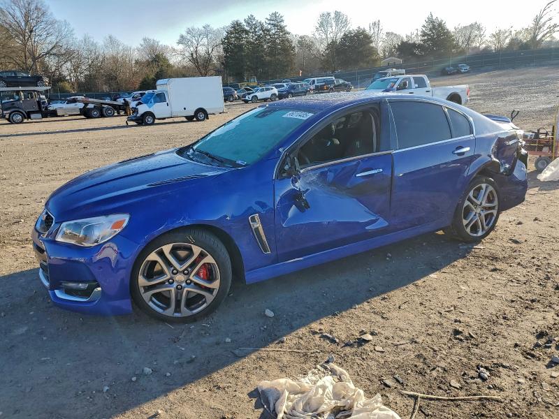 CHEVROLET SS 2017 with VIN 6G3F25RW8HL310919 - Photo from auction