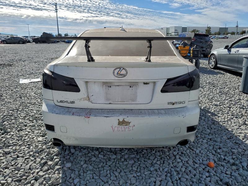Photo 6 from auction – 2008 LEXUS IS with VIN JTHBK262785082698