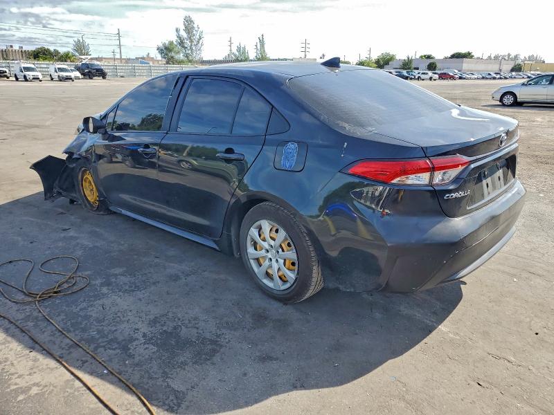 Photo 2 from auction – 2021 TOYOTA COROLLA LE with VIN JTDEPMAE6MJ123725