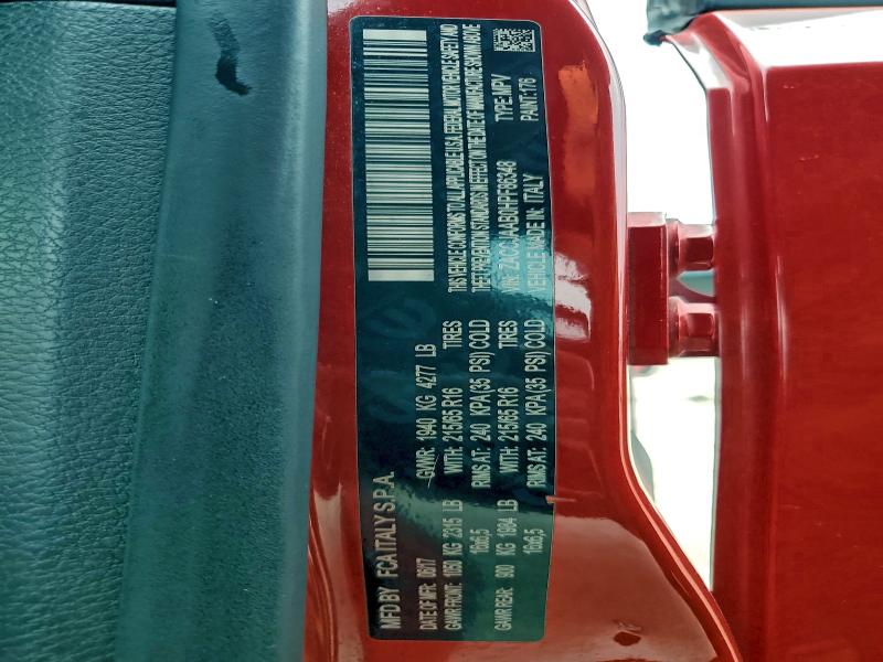 Photo 14 from auction – 2017 JEEP RENEGADE S with VIN ZACCJAAB0HPF86348