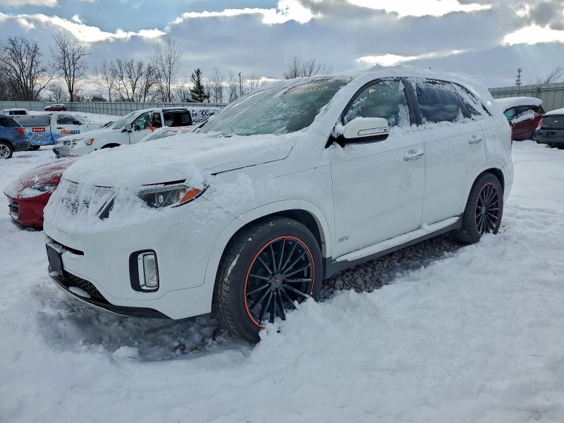 KIA SORENTO 2014 with VIN 5XYKWDA77EG462714 - Photo from auction