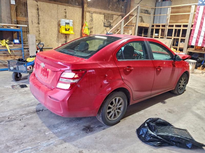 Photo 3 from auction – 2017 CHEVROLET SONIC LT with VIN 1G1JD5SH7H4107245