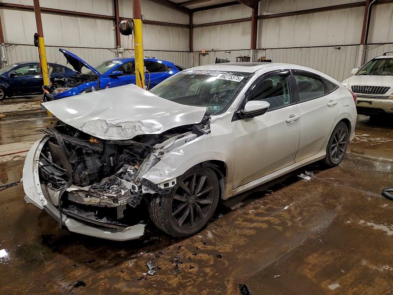 HONDA CIVIC EX 2019 with VIN 19XFC1F3XKE214092 - Photo from auction