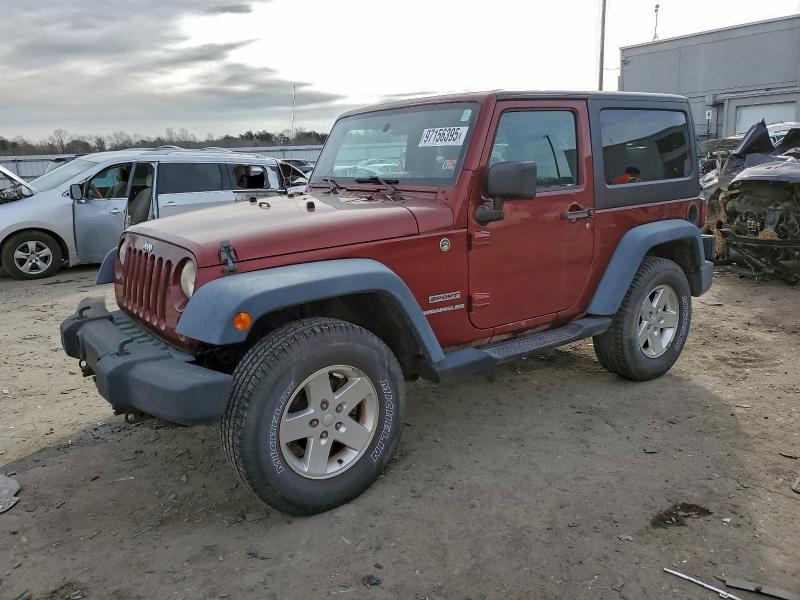 JEEP WRANGLER S 2010 with VIN 1J4AA2D18AL173615 - Photo from auction