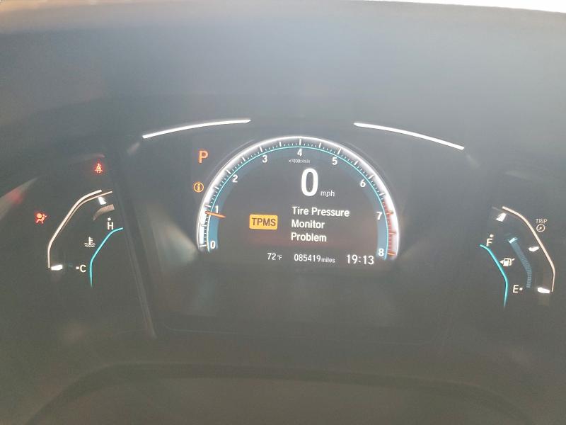 Photo 9 from auction – 2019 HONDA CIVIC LX with VIN 19XFC2F66KE045429