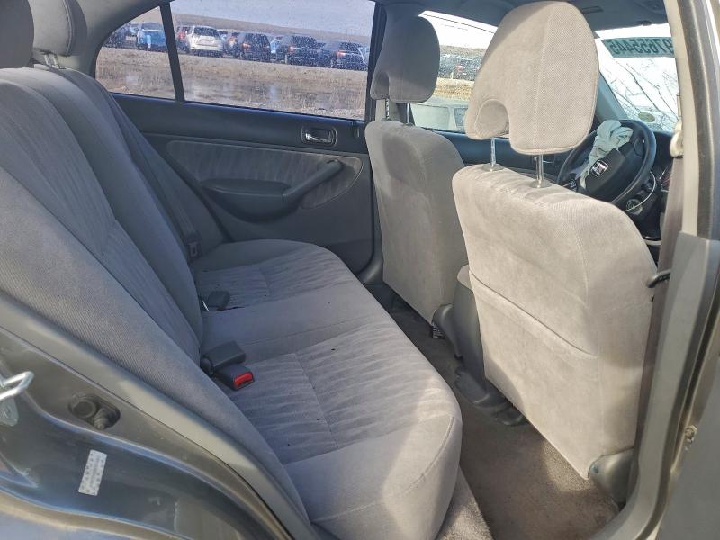 Photo 10 from auction – 2005 HONDA CIVIC LX with VIN JHMES16565S004802
