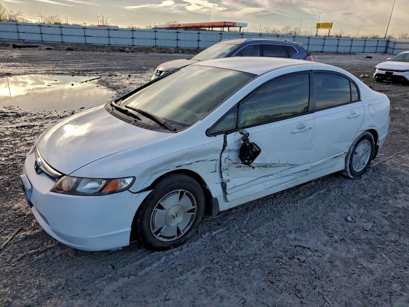 Photo 1 from auction – 2006 HONDA CIVIC HYBR with VIN JHMFA36246S006090