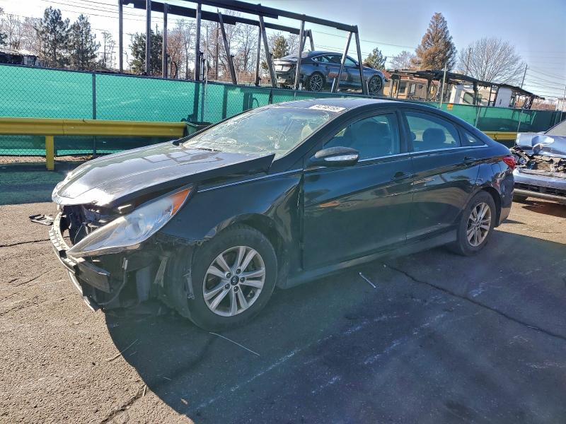 HYUNDAI SONATA GLS 2014 with VIN 5NPEB4AC8EH907539 - Photo from auction