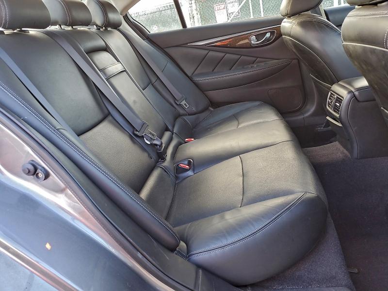 Photo 10 from auction – 2014 INFINITI Q50 BASE with VIN JN1BV7AR8EM699574