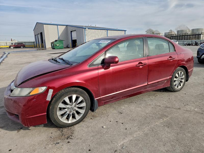 HONDA CIVIC EX 2010 with VIN 19XFA1F88AE013016 - Photo from auction