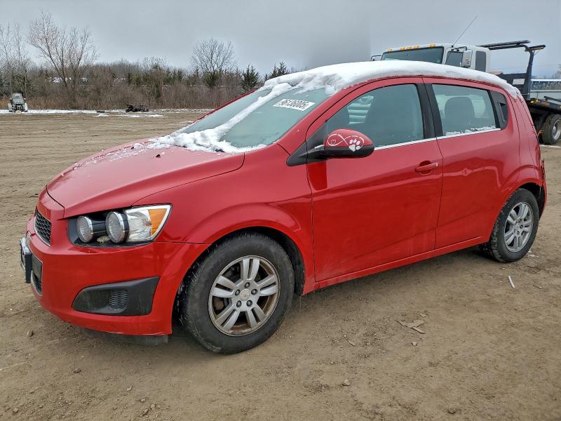 CHEVROLET SONIC LT 2012 with VIN 1G1JC6SH7C4149769 - Photo from auction