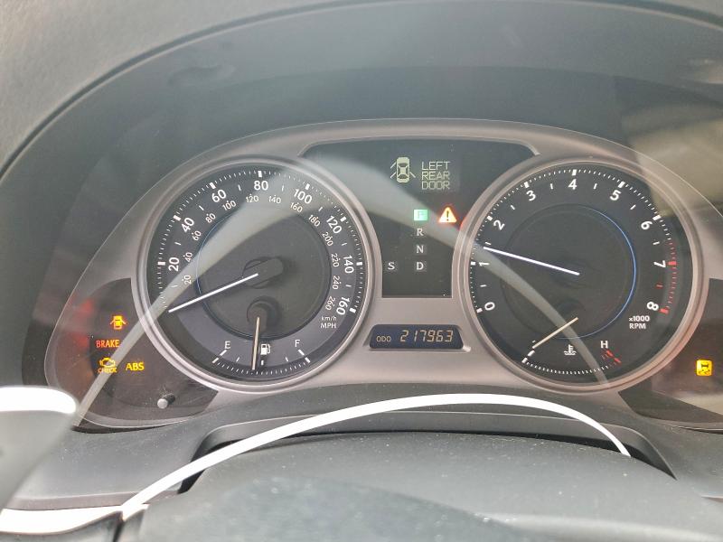 Photo 9 from auction – 2008 LEXUS IS 250 with VIN JTHBK262582063617