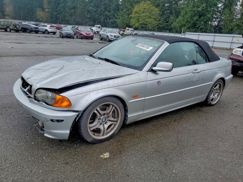 BMW 330 CI 2001 with VIN WBABS534X1JU81222 - Photo from auction