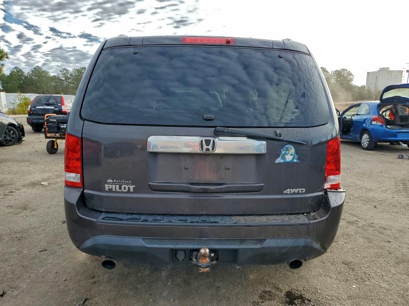 Photo 6 from auction – 2012 HONDA PILOT EXL with VIN 5FNYF4H55CB048589