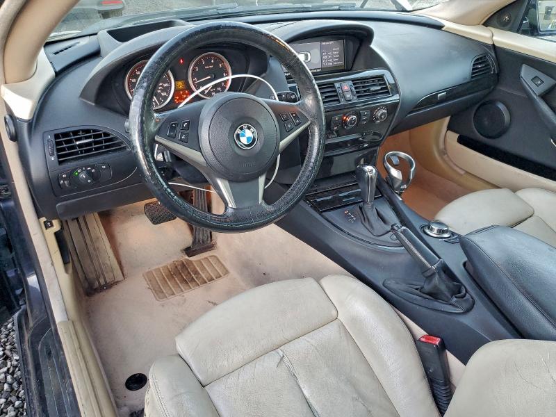 Photo 8 from auction – 2006 BMW 650 I with VIN WBAEH13446CR49719